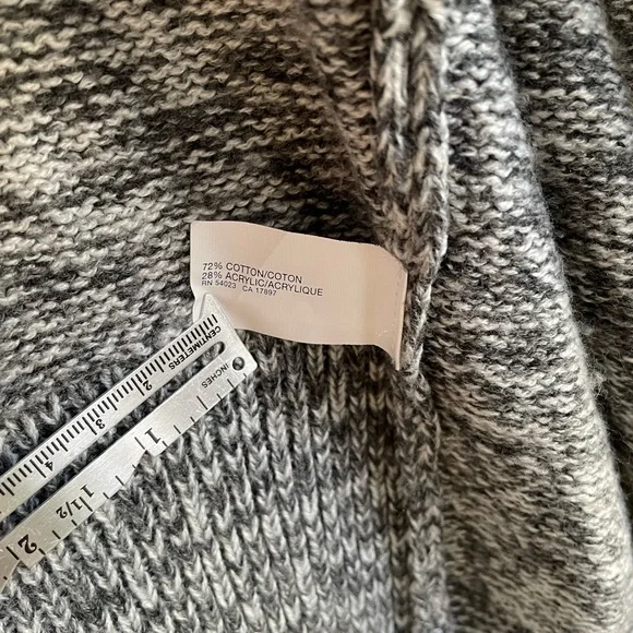 Gap Shawl Collar Open Cardigan Sleeveless Sweater Size S - Picture 6 of 6